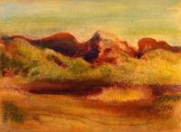 Degas, Edgar - Lake and Mountains